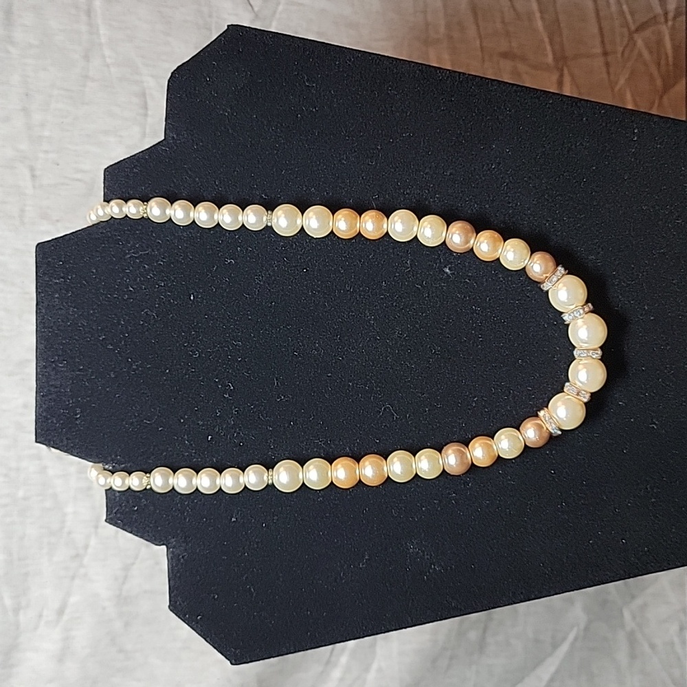 Faux Pearl Necklace